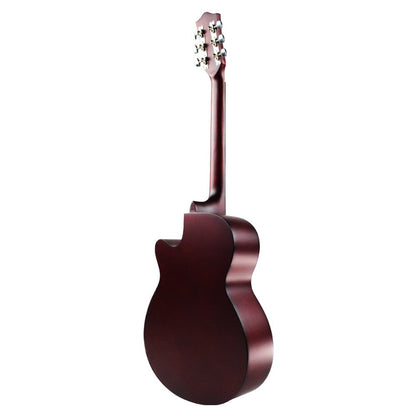 Henrix Acoustic Guitars Henrix 40C 40-Inch Cutaway Acoustic Guitar with Dual Action Truss Rod, Gigbag, Picks, String Set, Strap, Cloth & Ebook