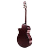 Henrix Acoustic Guitars Henrix 40C 40-Inch Cutaway Acoustic Guitar with Dual Action Truss Rod, Gigbag, Picks, String Set, Strap, Cloth & Ebook