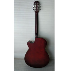 Henrix Acoustic Guitars Henrix 40C 40-Inch Cutaway Acoustic Guitar with Dual Action Truss Rod, Gigbag, Picks, String Set, Strap, Cloth & Ebook - Open Box B Stock