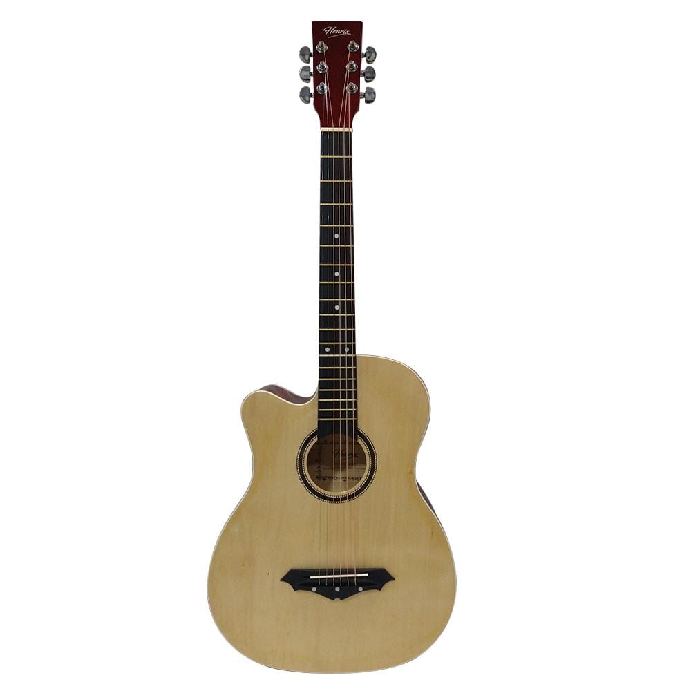 Henrix Acoustic Guitars Henrix PRO 38 Inch 6 String Cutaway Acoustic Guitar - Left Handed - Open Box