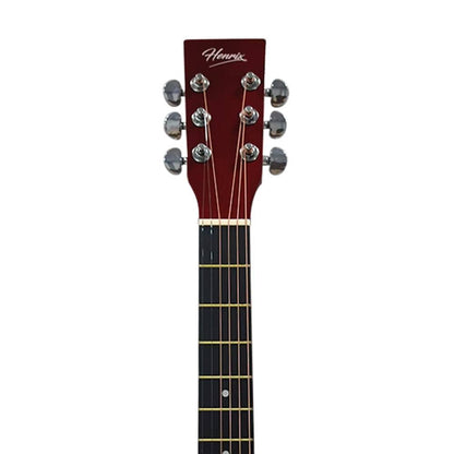 Henrix Acoustic Guitars Henrix PRO 38 Inch 6 String Cutaway Acoustic Guitar - Left Handed - Open Box