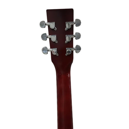 Henrix Acoustic Guitars Henrix PRO 38 Inch 6 String Cutaway Acoustic Guitar - Left Handed - Open Box