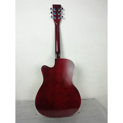 Henrix Acoustic Guitars Henrix PRO 38 Inch 6 String Cutaway Acoustic Guitar - Open Box B Stock