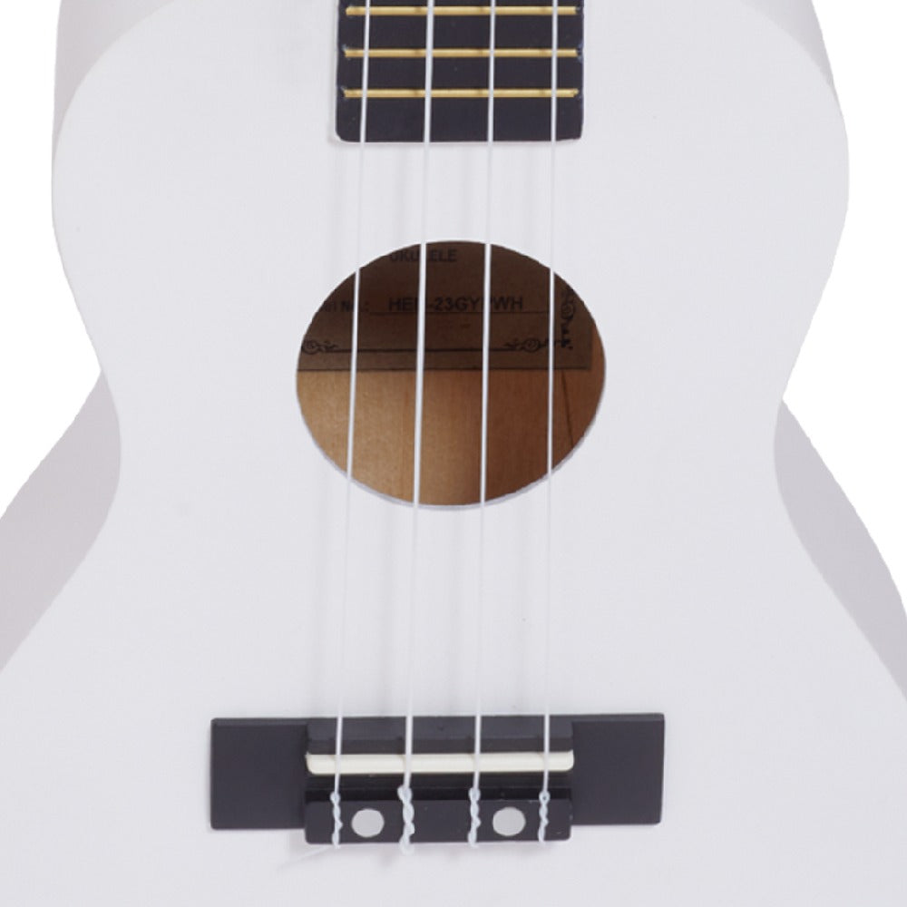 Henrix Concert Ukuleles Henrix Gypsy Series 23 inch Concert Ukulele#colour_white 