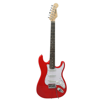 Henrix Electric Guitars Henrix ST 6 String Strat Style Electric Guitar with Amplifier, Gigbag, Tuner, Strap, Picks, Polishing Cloth, Cable & E-Book 