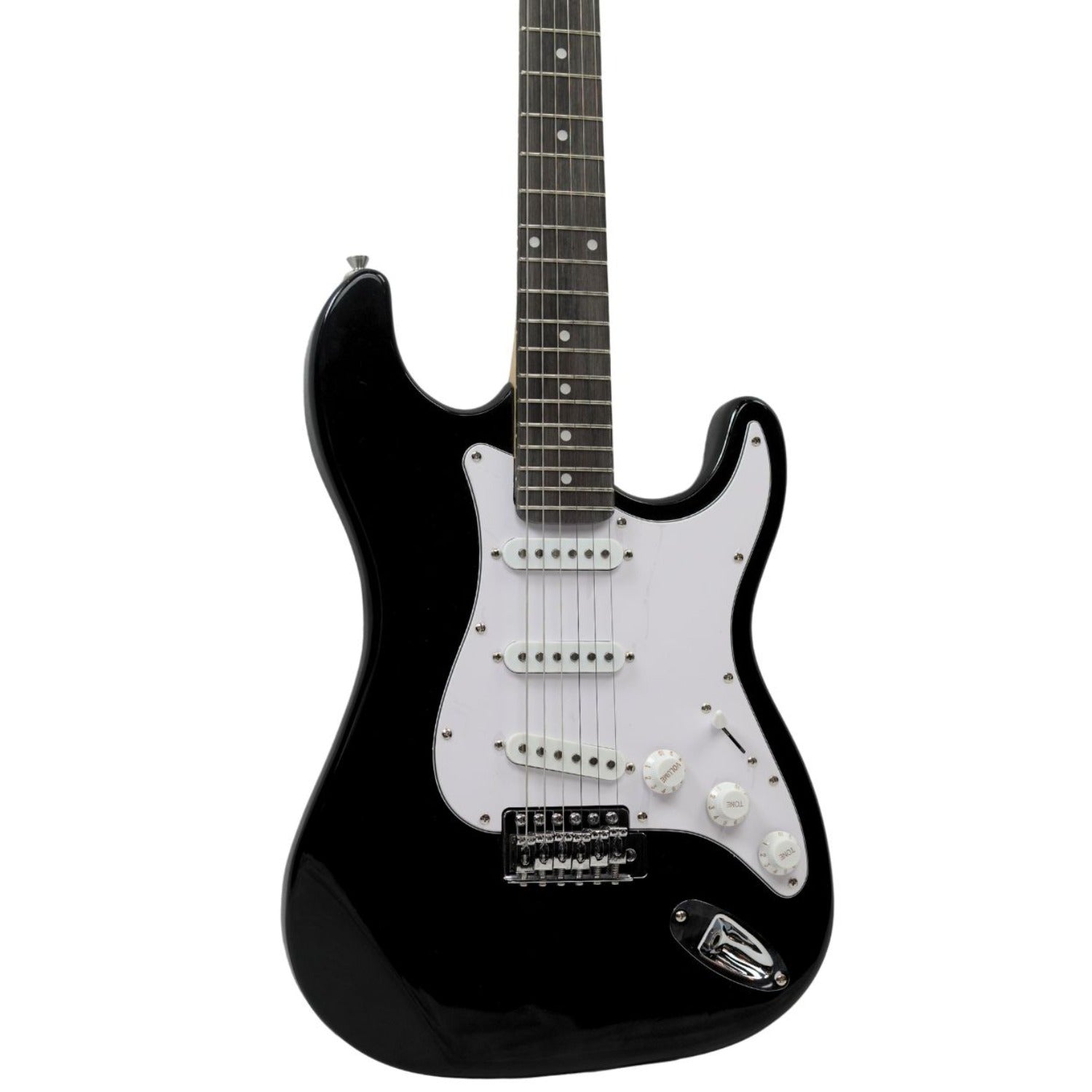 Henrix Electric Guitars Henrix ST 6 String Strat Style Electric Guitar with Amplifier, Gigbag, Tuner, Strap, Picks, Polishing Cloth, Cable & E-Book