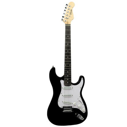Henrix Electric Guitars Henrix ST 6 String Strat Style Electric Guitar with Amplifier, Gigbag, Tuner, Strap, Picks, Polishing Cloth, Cable & E-Book 