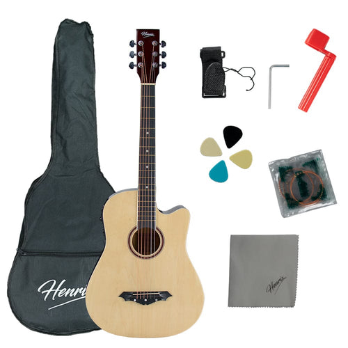 Henrix discount acoustic guitar