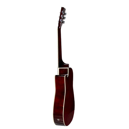 Henrix Electro Acoustic Guitars Natural Henrix PRO 38CE 38-Inch 6 String Cutaway Electro-Acoustic Guitar Kit