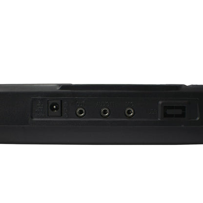 Henrix Portable Keyboards Black Henrix KB-61 Portable 61 Mini Key Keyboard with Microphone