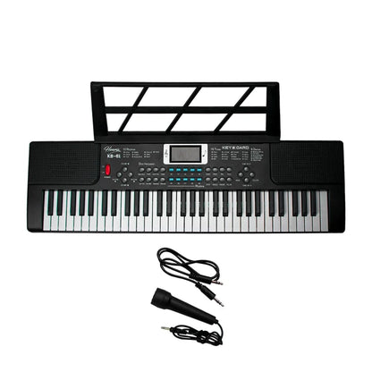 Henrix Portable Keyboards Henrix KB-61 Portable 61 Mini Key Keyboard with Adapter and Microphone - Open Box