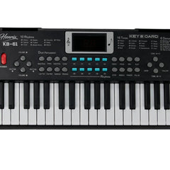Henrix Portable Keyboards Henrix KB-61 Portable 61 Mini Key Keyboard with Adapter and Microphone - Open Box
