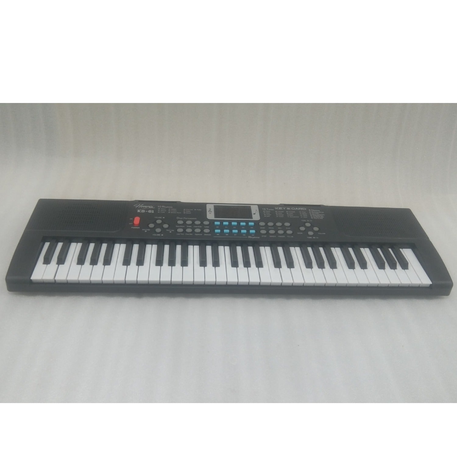 Henrix Portable Keyboards Henrix KB-61 Portable 61 Mini Key Keyboard with Microphone - Open Box B Stock