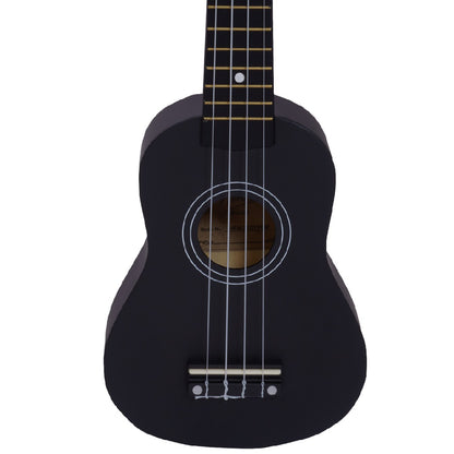 Henrix Soprano Ukuleles Henrix Gypsy Series 21 inch Soprano Ukulele #color_black