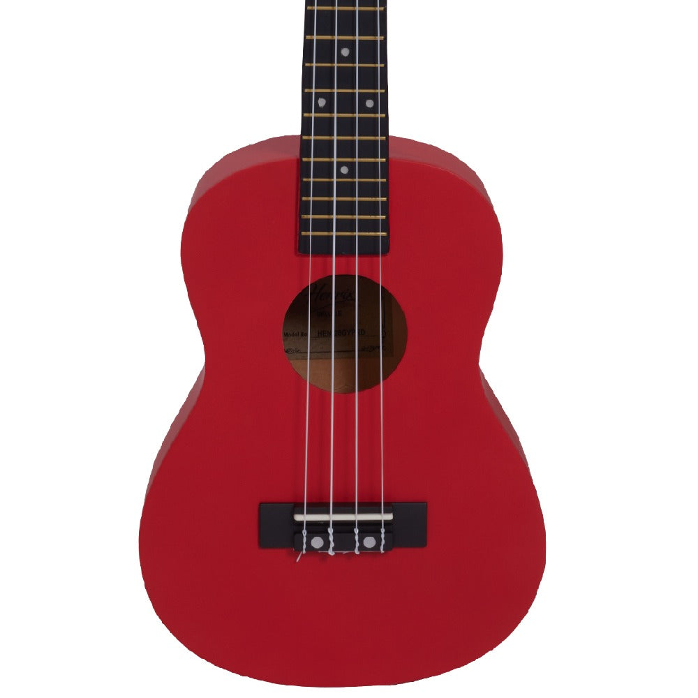 Henrix Tenor Ukuleles Henrix Gypsy Series 26 inch Tenor Ukulele #color_red