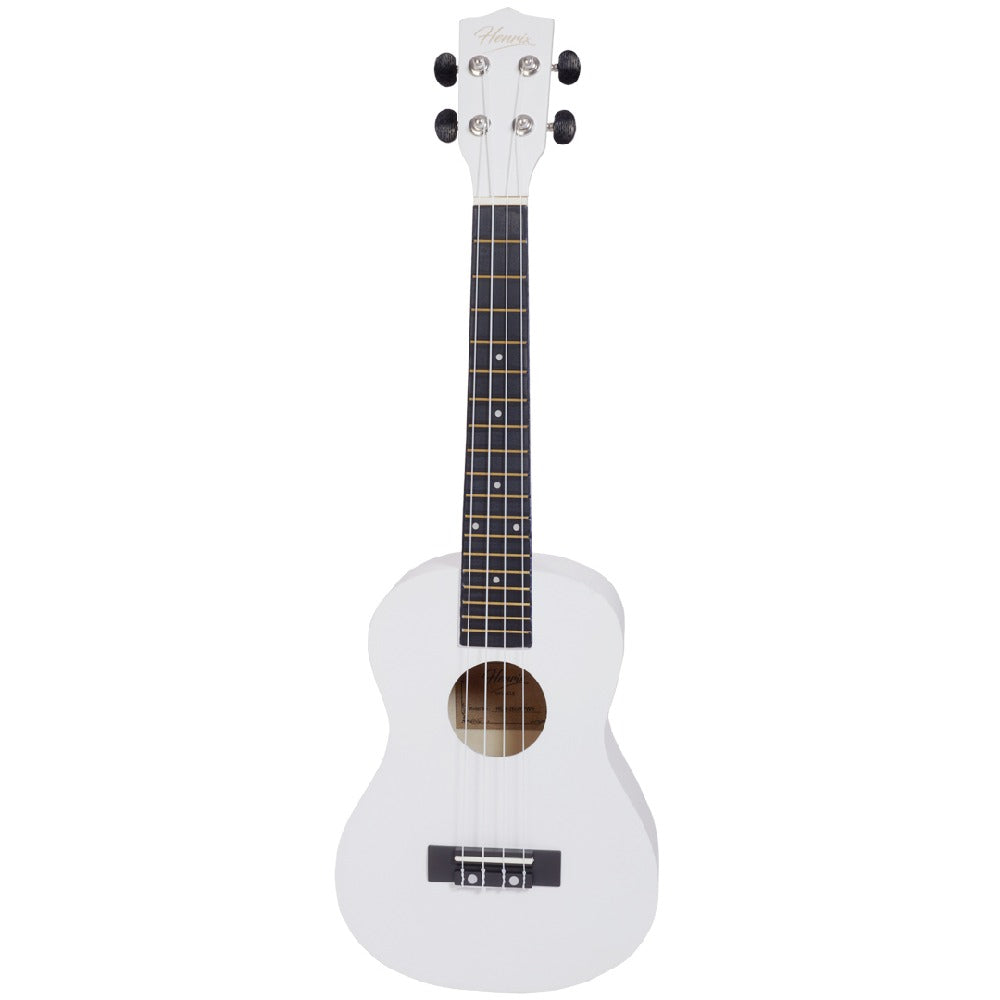 Henrix Tenor Ukuleles White Henrix Gypsy Series 26 inch Tenor Ukulele #color_white