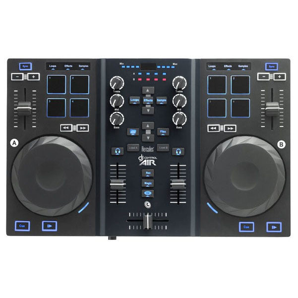 hercules dj dj controller interfaces hercules dj control air dj control surface