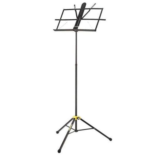 hercules drum accessories hercules bs100b compact music stand - open box