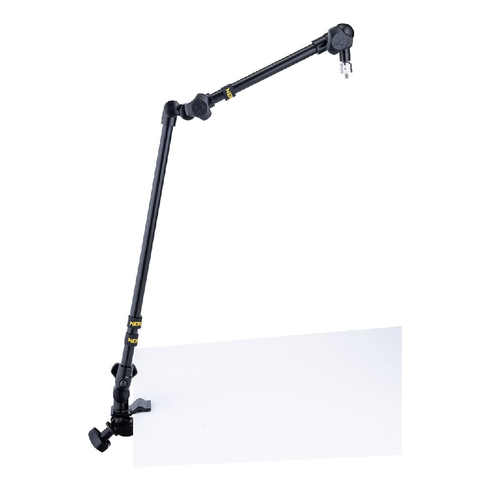 hercules microphone stands black hercules dg107b universal podcast mic & camera arm stand 
