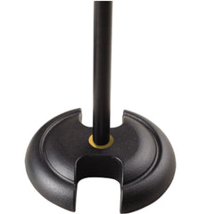 Hercules Microphone Stands Hercules MS201B PLUS Microphone Stand with Solid H Shaped Base