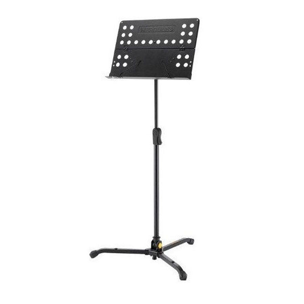 hercules music stands hercules bs311b music stand with perforated foldable desk