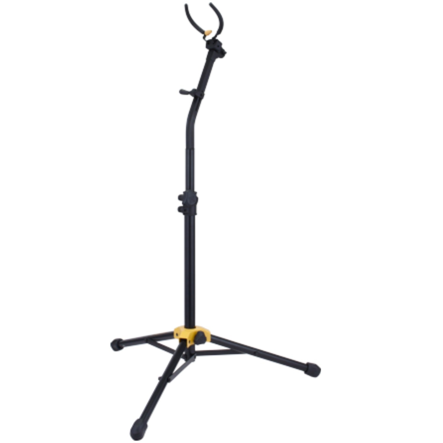 Hercules Saxophone Stands Hercules DS730B Auto Grip System Alto Tenor Saxophone Stand with Bag