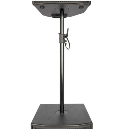 Hercules Speaker Stands Hercules SS350B Adjustable Subwoofer Pole with M20 Hybrid Adaptor Speaker Stand