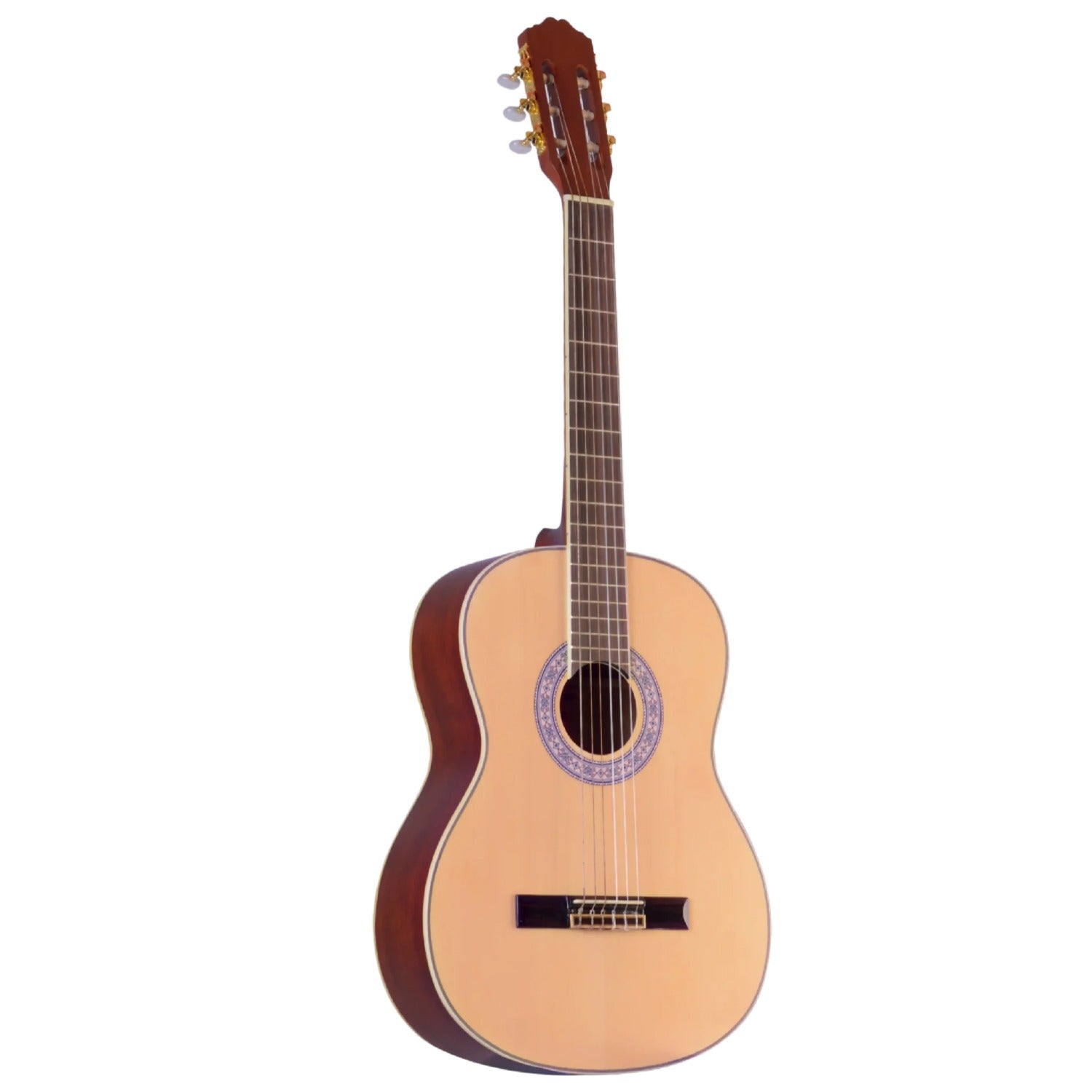 Hertz Classical Guitars Natural Hertz HZA-C100 6 String Classical Guitar 
