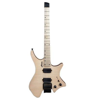 Hertz Electric Guitars Natural Hertz HZ-ASTRA 6 Headless Electric Guitar 