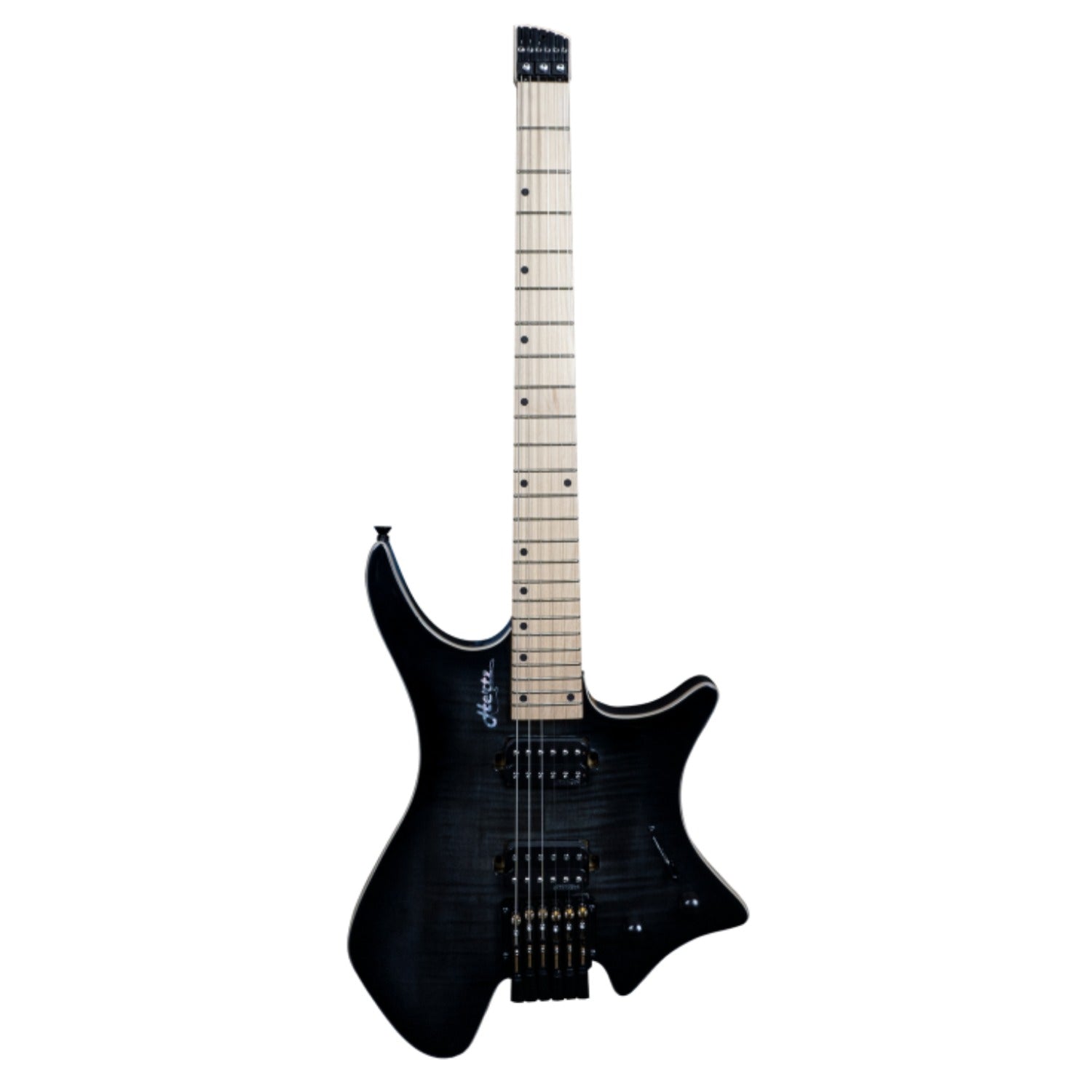 Hertz Electric Guitars Transparent Black Hertz HZ-ASTRA 6 Headless Electric Guitar #color_transparent-black