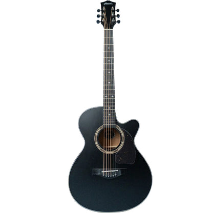 Hertz Electro Acoustic Guitars Black Hertz HZA-3900 6 String Electro Acoustic Guitar 
