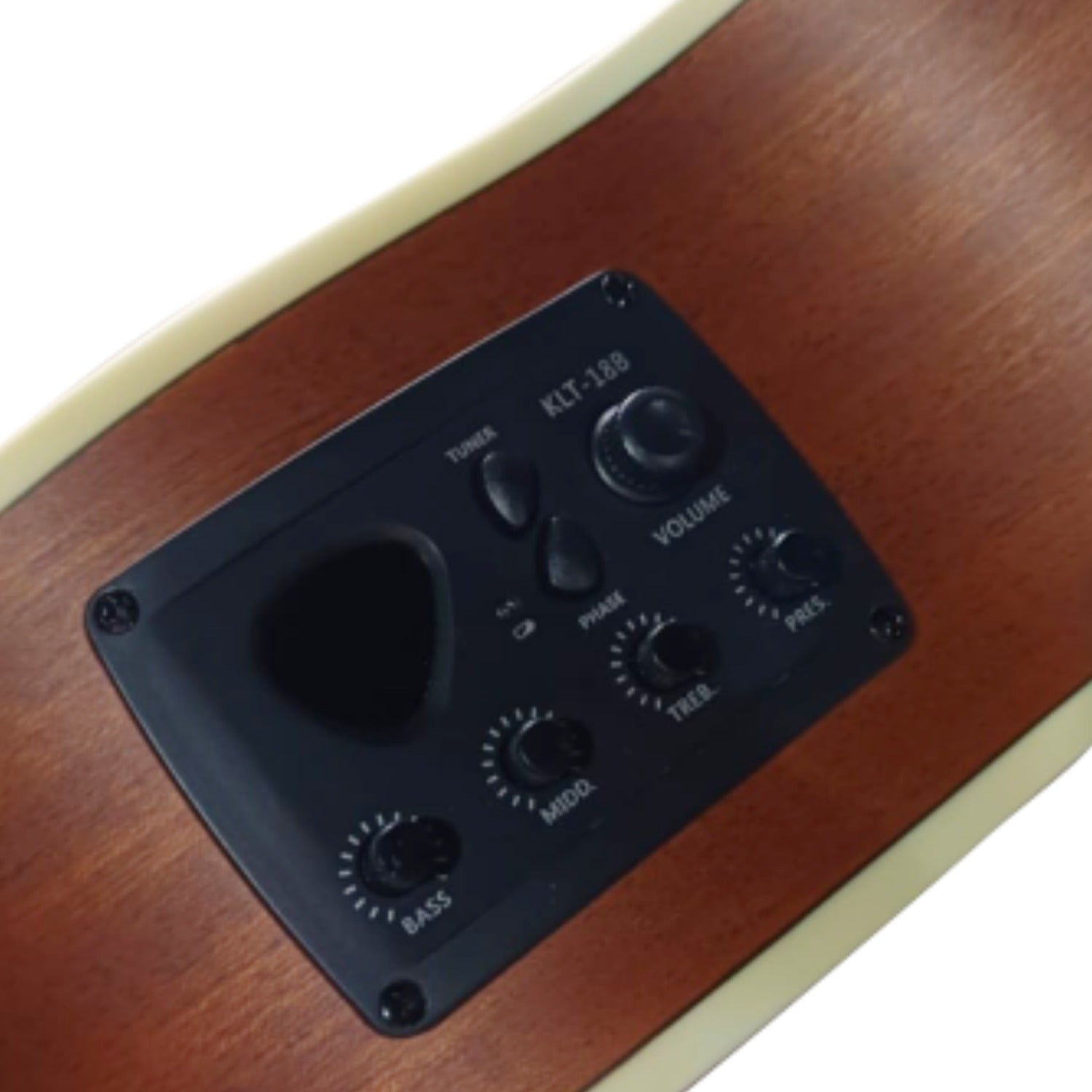 Hertz Electro Acoustic Guitars Natural Hertz HZA-8000 6 String Electro Acoustic Guitar 