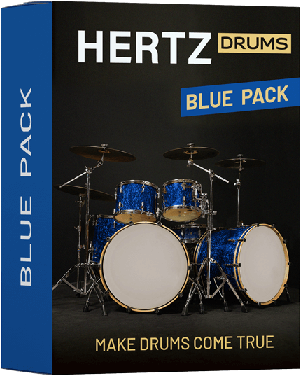 HERTZ Virtual Instruments Hertz Blue Pack: Drum Sound Pack