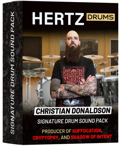 HERTZ Virtual Instruments Hertz Donaldson Signature Drum Sound Pack: Drum Sound Pack