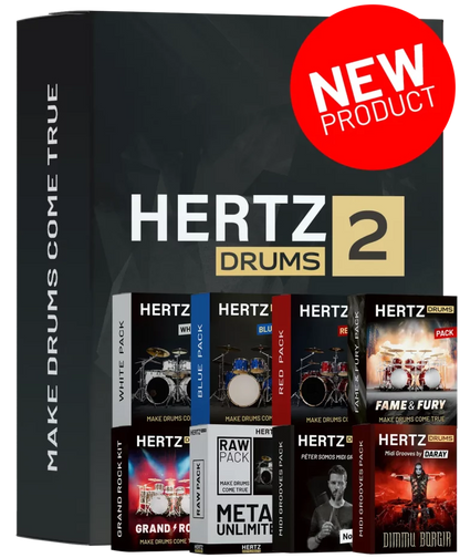 HERTZ Virtual Instruments Hertz Drums Complete 1: Drum Library