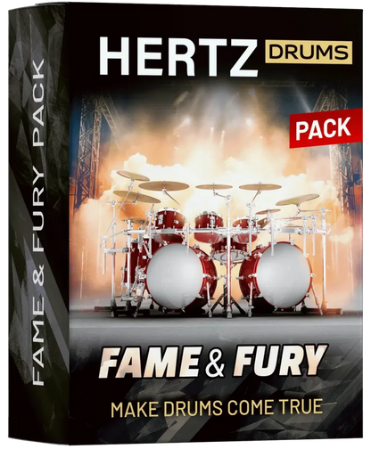HERTZ Virtual Instruments Hertz Fame & Fury Pack: Drum Sound Pack
