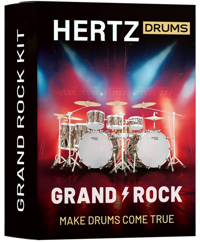 Hertz Grand Rock Kit: Drum Sound Pack – Professional Audio Software & Plugin