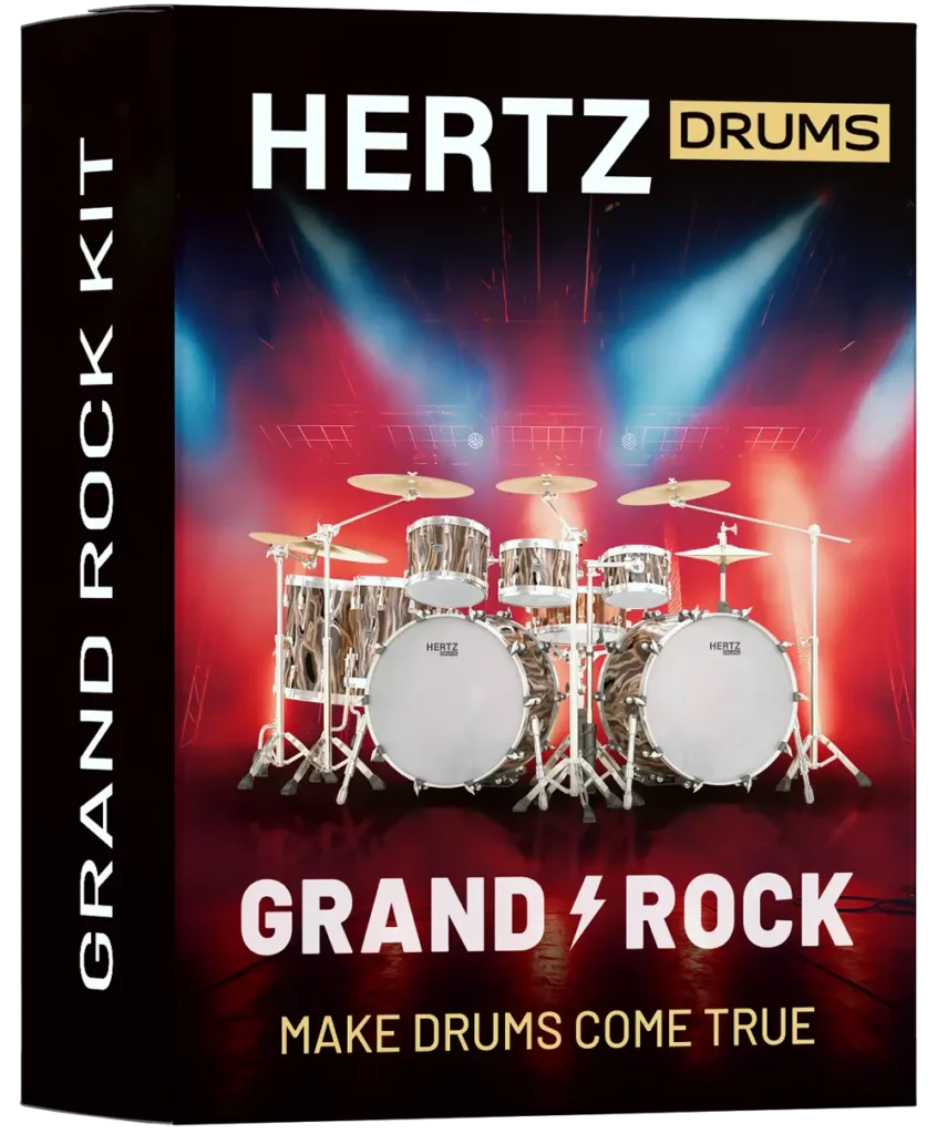 HERTZ Virtual Instruments Hertz Grand Rock Kit: Drum Sound Pack