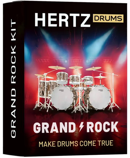 HERTZ Virtual Instruments Hertz Grand Rock Kit: Drum Sound Pack