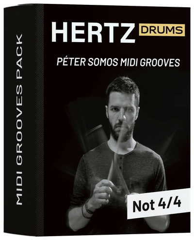 Hertz Midi Grooves by Peter Somos: Midi Grooves – Professional Audio Software & Plugin