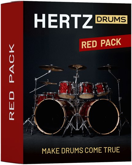 HERTZ Virtual Instruments Hertz Red Pack: Drum Sound Pack