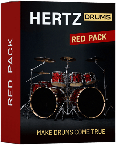 Hertz Red Pack: Drum Sound Pack – Professional Audio Software & Plugin
