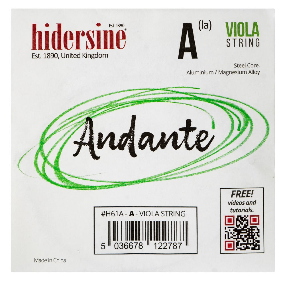 Hidersine Viola Strings Hidersine H61A Andante -A Viola String