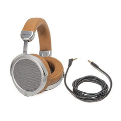 Hifiman Over-Ear Wireless Headphones Wired HIFIMAN Deva Over-Ear Full-Size Open-Back Planar Magnetic Hi-Fi Headphone, for Audiophiles/Studio, Comfortable Headband, Great Sounding, Stereo/Balanced-Brown/Beige