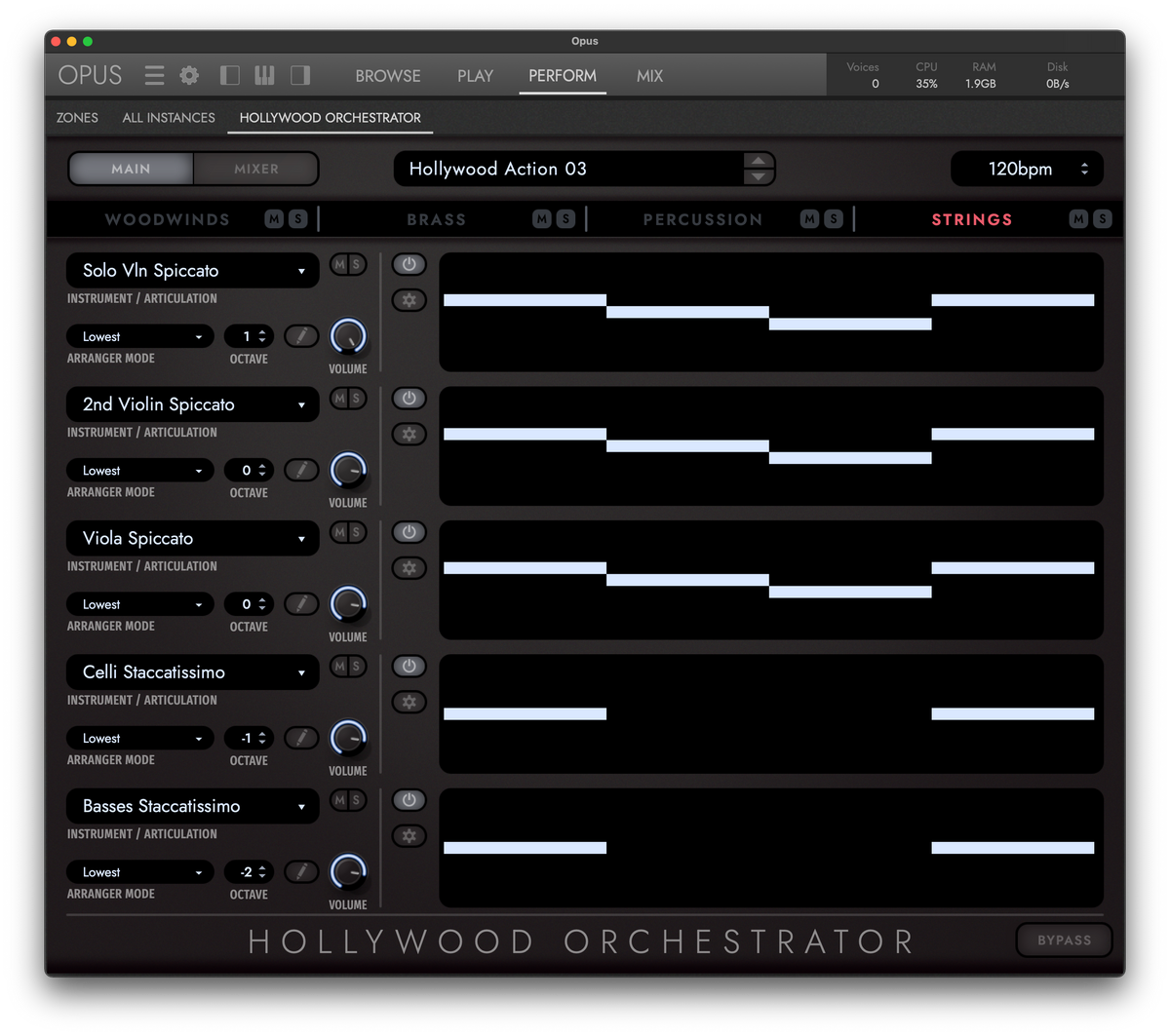 EastWest HOLLYWOOD ORCHESTRA OPUS EDITION