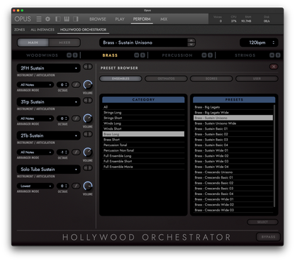 EastWest HOLLYWOOD ORCHESTRA OPUS EDITION