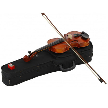 hofner violins hofner h3 series 4/4-full sized violin - ebony fretboard