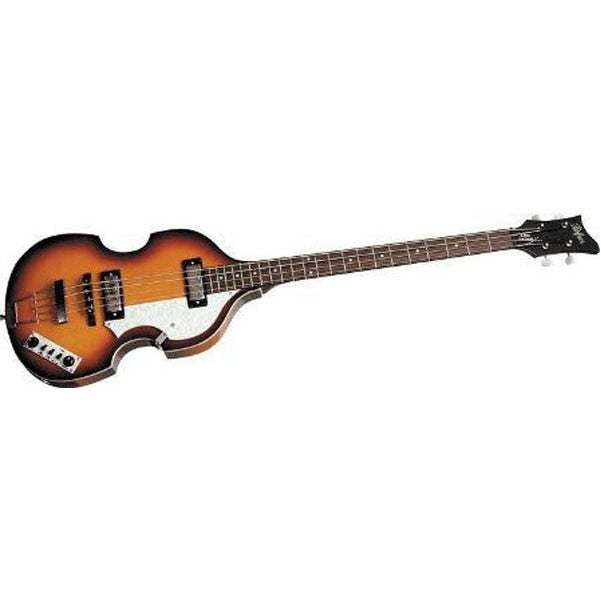 hofner violins hofner hi-bb icon violin bass guitar-sunburst