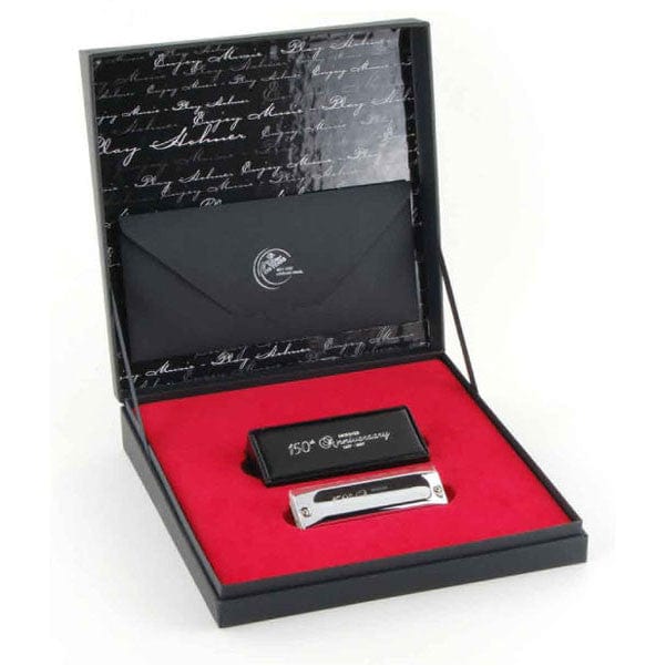 hohner harmonicas hohner m20071 150th anniversary harp/chrome harmonica