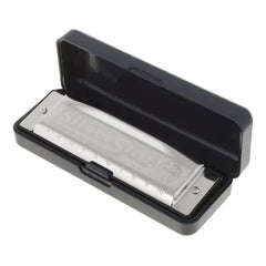 Hohner Harmonicas Hohner M50401X Silver Star C-Harmonica - Silver